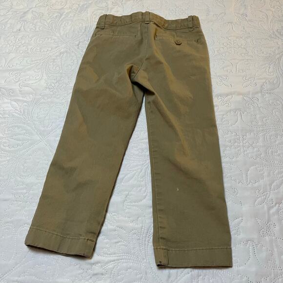 Crewcuts Slim Chino Style Khaki Dress Pants Size 4T - Picture 3 of 4